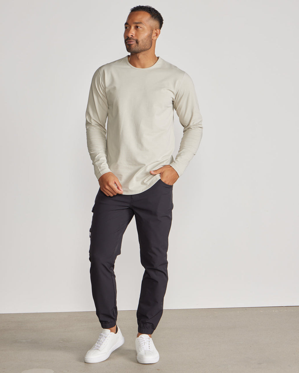 5-Item Drop-Cut Long Sleeve: LUX Bundle