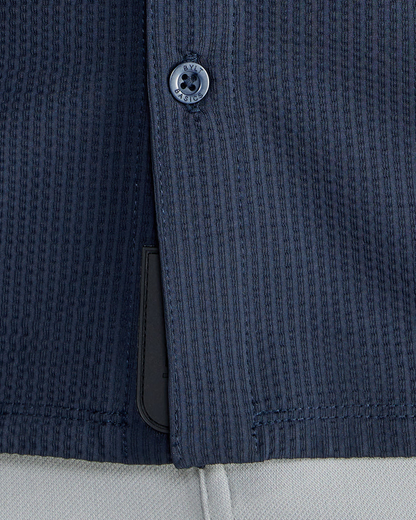 Seersucker Short Sleeve Button Down