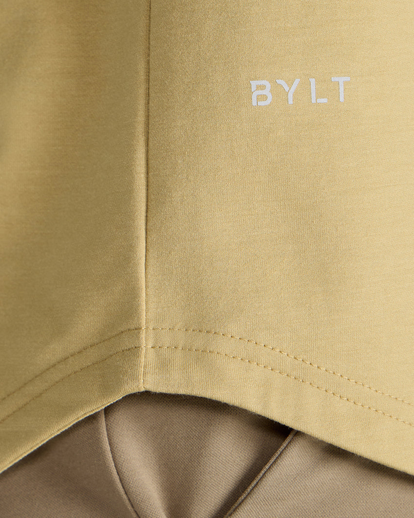 Hooded Drop-Cut Long Sleeve